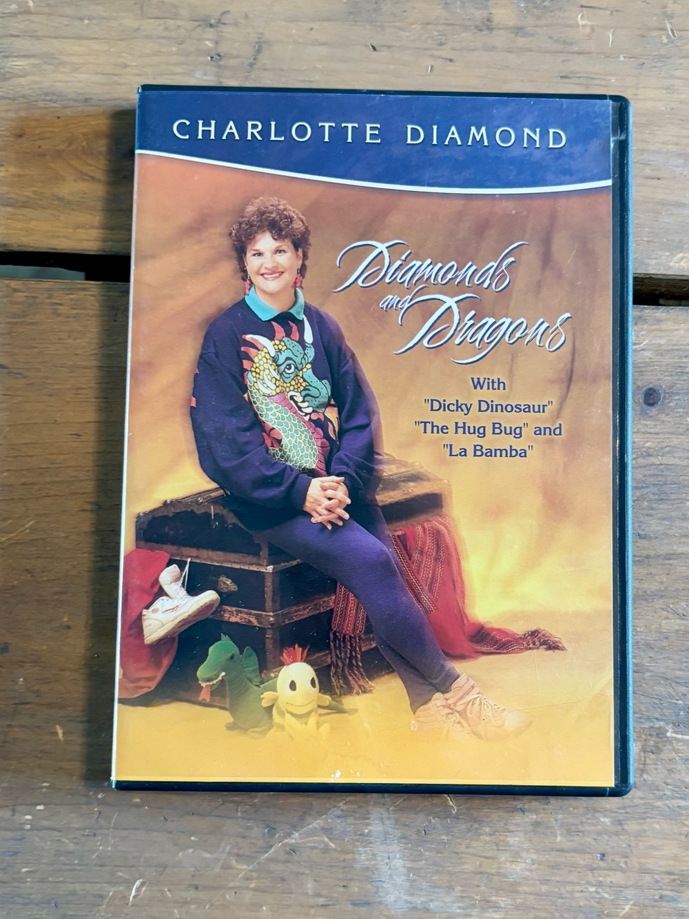 Vintage Charlotte Diamond DVD Diamonds and Dragons